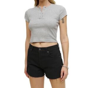 REFORMATION Charlie high rise shorts